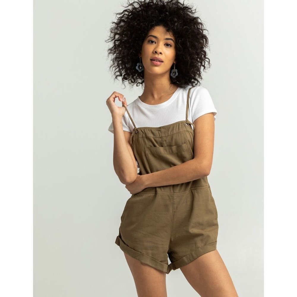 BILLABONG Wild Pursuit Overalls Romper NWT Size Small